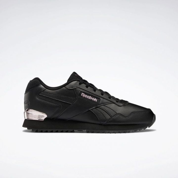 Moteriški sportbačiai Reebok Glide Ripple Clip, juodi