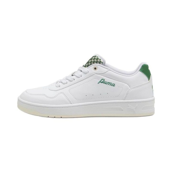 Moteriški sportbačiai Puma Court Classy Blossom, balti