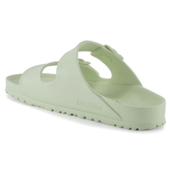 Vyriškos šlepetės plačiai pėdai Birkenstock Arizona, žalios