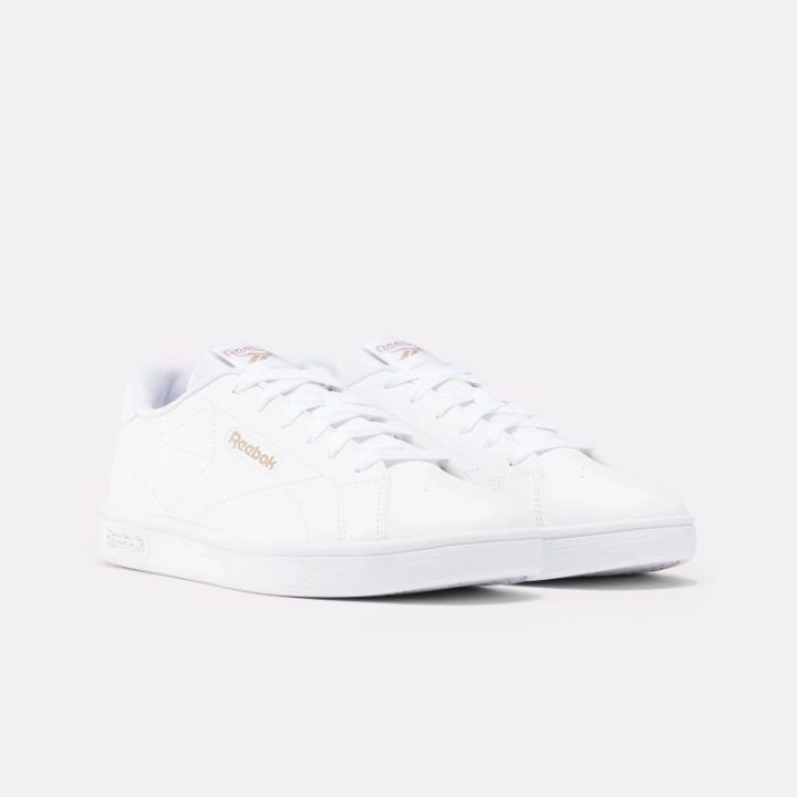 Moteriški sportbačiai Reebok Court Clean, balti