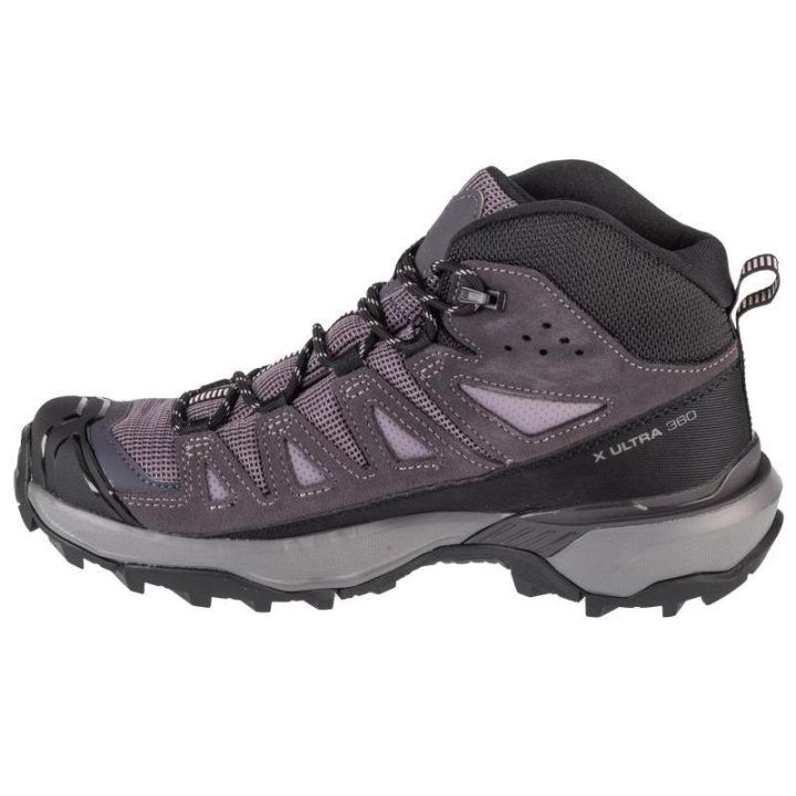 Moteriški žygio batai Salomon X Ultra 360 Mid GTX, pilki