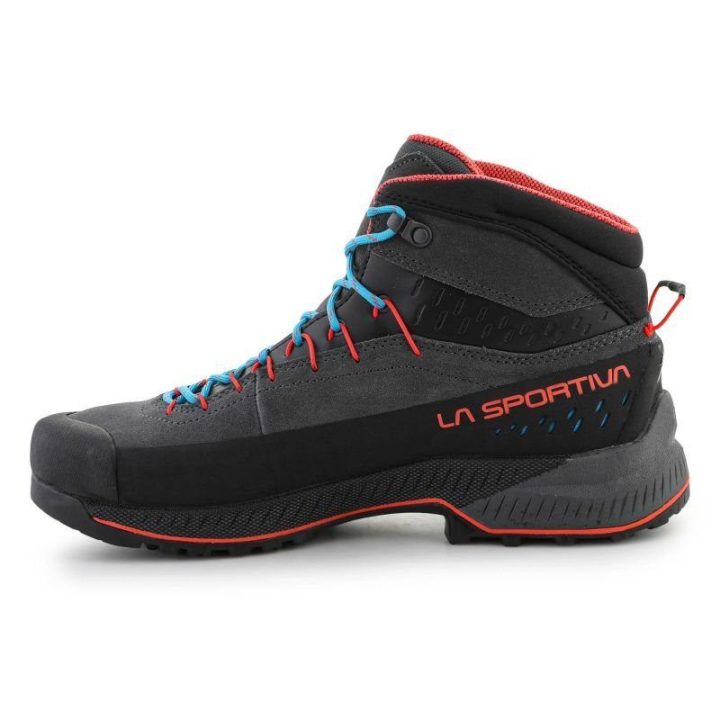 Vyriški žygio batai La Sportiva TX4 Evo Mid GTX, tamsiai pilki ir raudoni