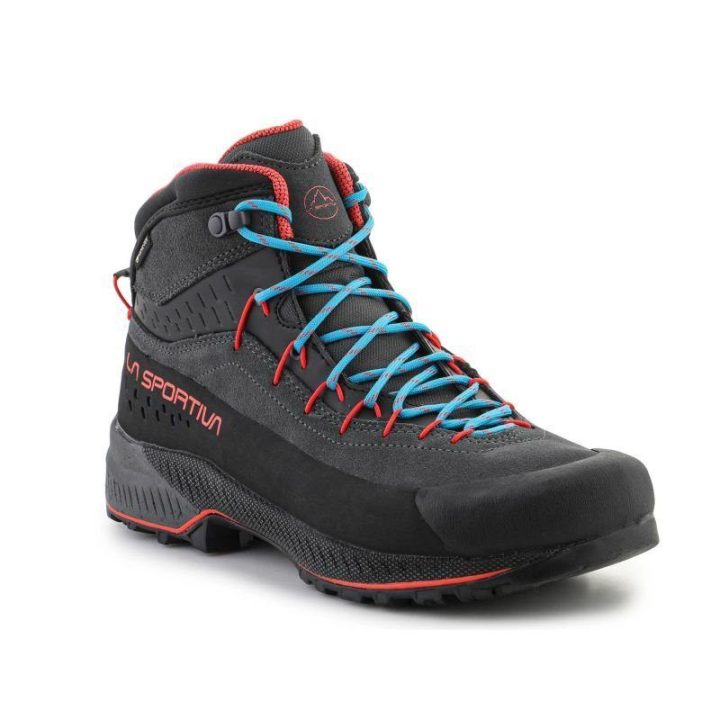 Vyriški žygio batai La Sportiva TX4 Evo Mid GTX, tamsiai pilki ir raudoni