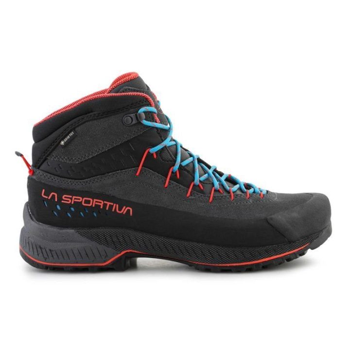 Vyriški žygio batai La Sportiva TX4 Evo Mid GTX, tamsiai pilki ir raudoni