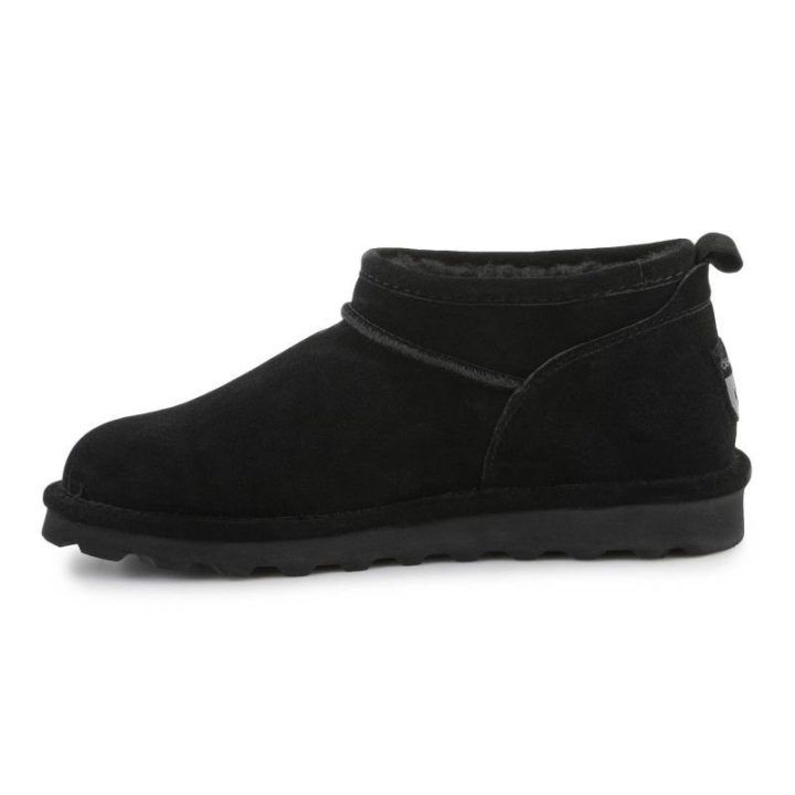 Moteriški pašiltinti aulinukai Bearpaw Super Shorty, juodi