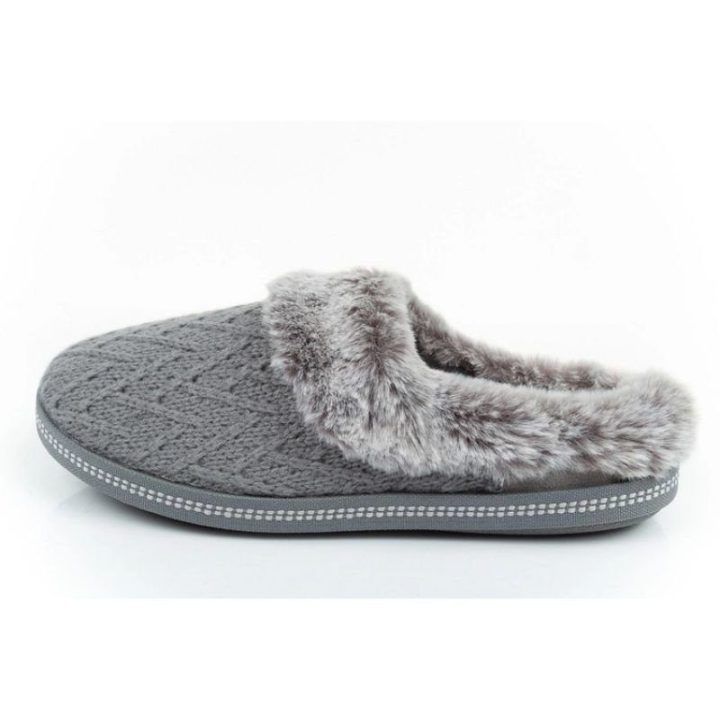 Moteriškos pašiltintos šlepetės Skechers