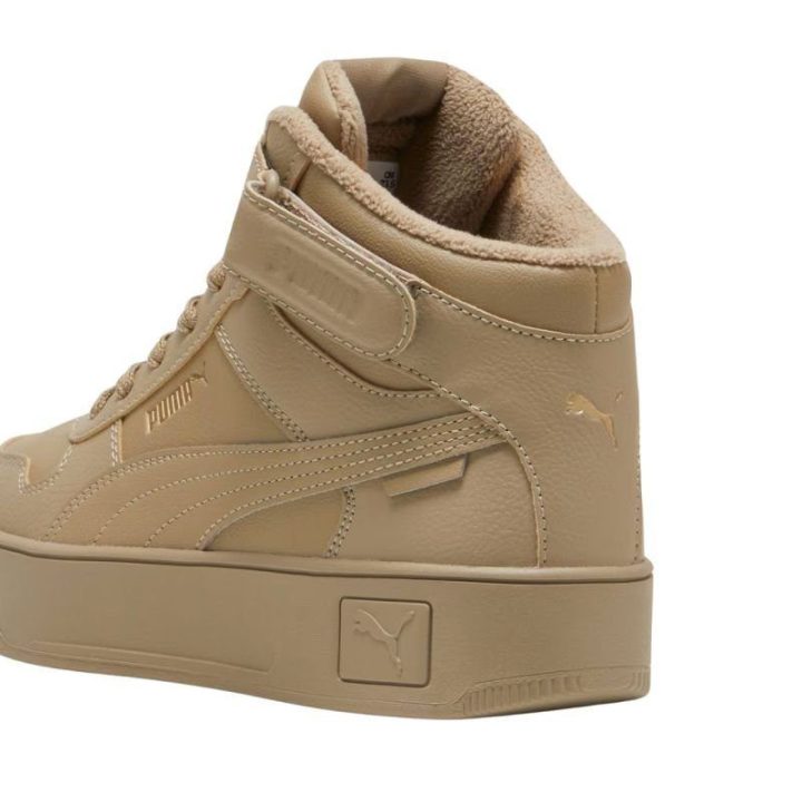 Moteriški žieminiai batai Puma Carina Street Mid WTR, smėlio
