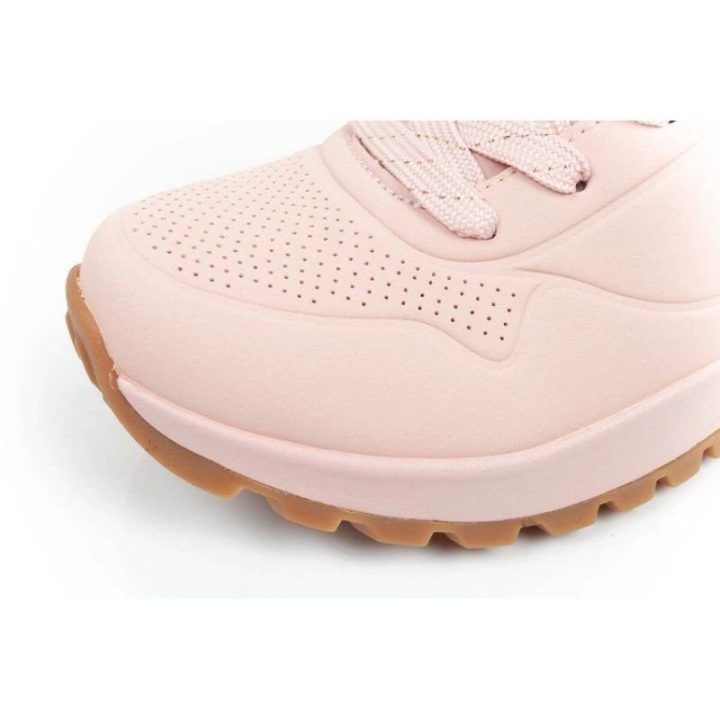 Moteriški pašiltinti batai Skechers Uno Rugged, rožiniai