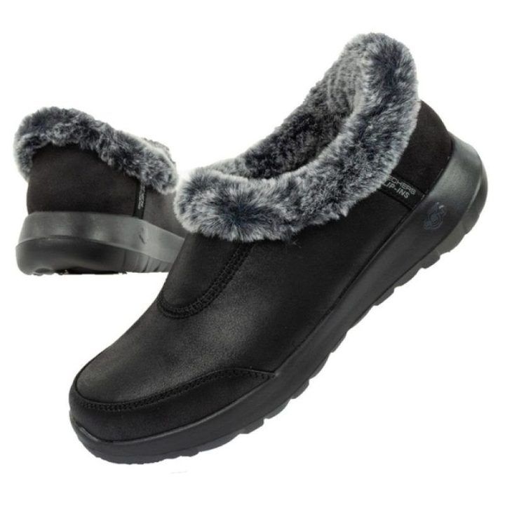 Moteriški įspiriami žieminiai batai Skechers ON-THE, juodi