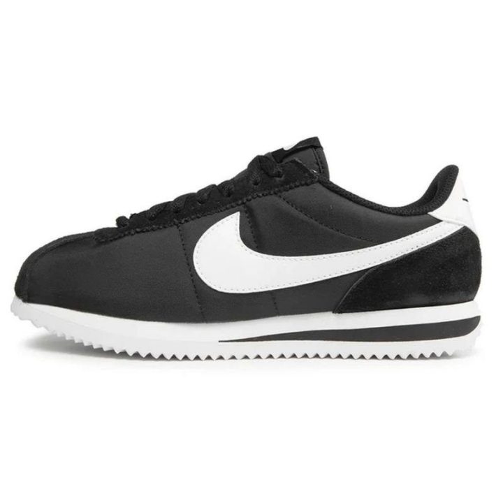 Moteriški sportbačiai Nike Cortez, juodi ir balti