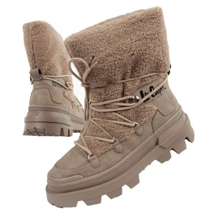Moteriški sniego batai su kailiniu pamušalu Lee Cooper