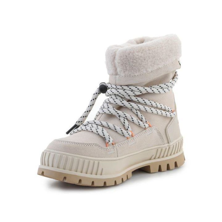Moteriški žieminiai batai Palladium Pallashock Hiver, kreminiai