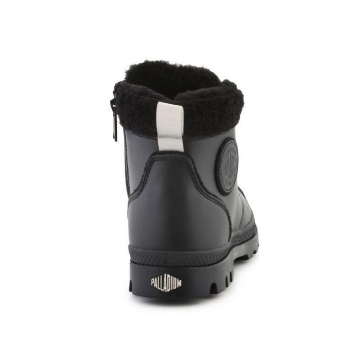 Moteriški pašiltinti auliniai batai Palladium Pampa Hi, juodi