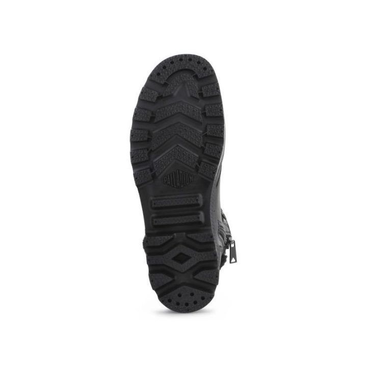Moteriški pašiltinti auliniai batai Palladium Pampa Hi, juodi