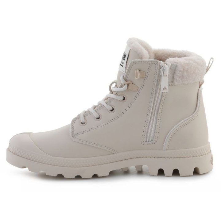 Moteriški žieminiai batai Palladium Pampa Hi Snow Warm, kreminiai