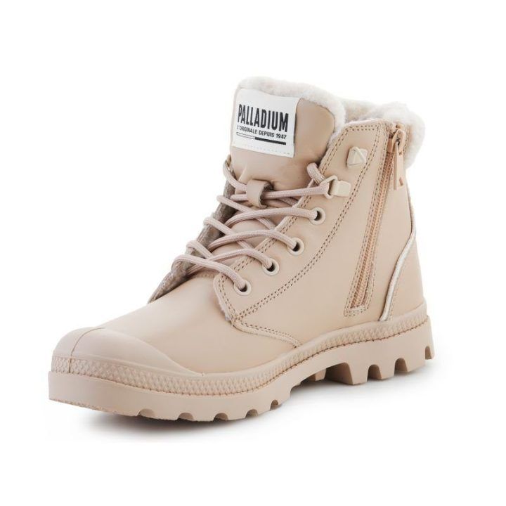 Moteriški žieminiai batai Palladium Pampa Hi Snow Warm, smėlio