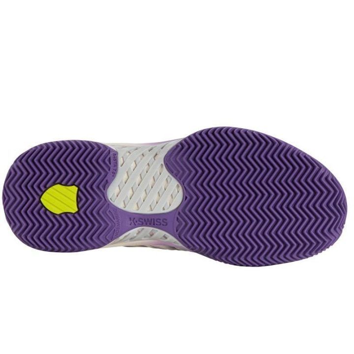 Moteriški padelio batai K-Swiss Express Light 3, balti ir violetiniai