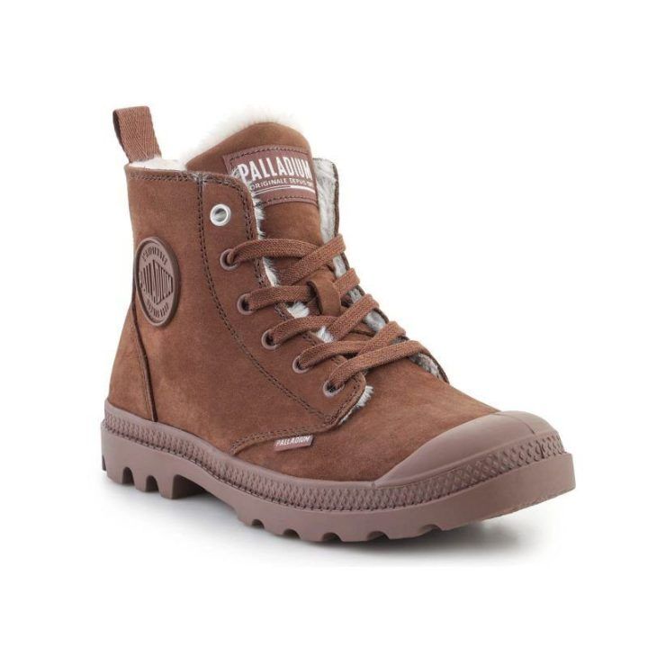 Moteriški auliniai batai Palladium Pampa Hi Zip WL, rudi