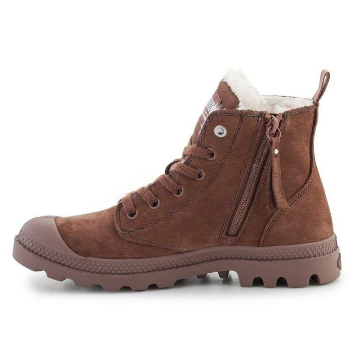 Moteriški auliniai batai Palladium Pampa Hi Zip WL, rudi