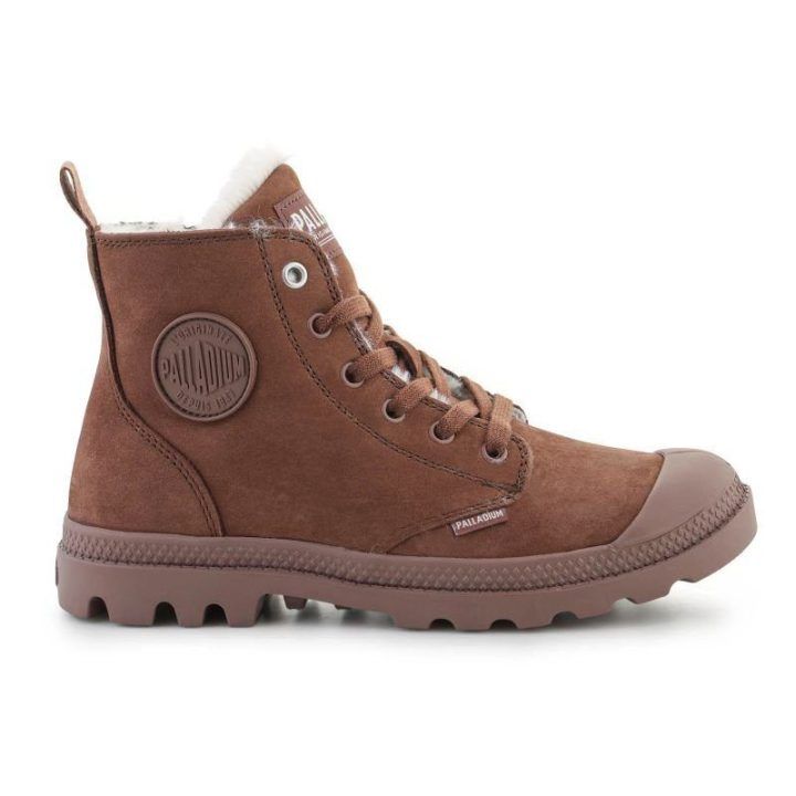 Moteriški auliniai batai Palladium Pampa Hi Zip WL, rudi
