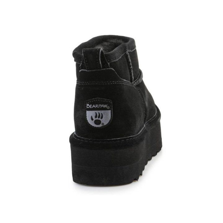 Moteriški aulinukai Bearpaw Retro Shorty, juodi