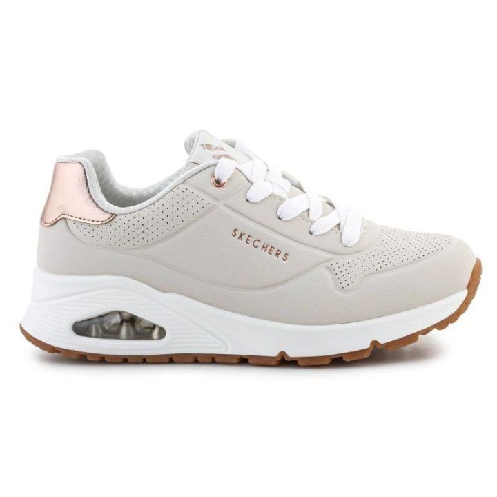 Vaikiški sportbačiai su EVA amortizacija Skechers UNO GEN, natūralūs