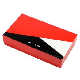 Moteriška natūralios odos piniginė Pierre Cardin, 17 × 10,5 × 2,5 cm