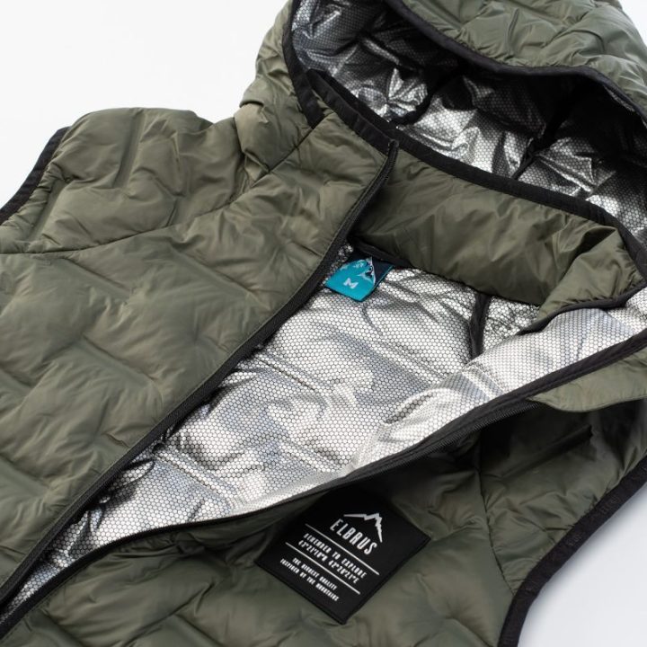 Vyriška dygsniuota liemenė su gobtuvu Elbrus Huel Vest Primaloft