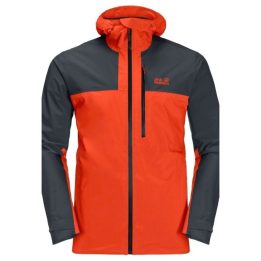 Vyriška striukė nuo vėjo Jack Wolfskin Go Hike, raudona