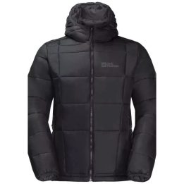 Vyriška žieminė striukė Jack Wolfskin Bergland INS, juoda