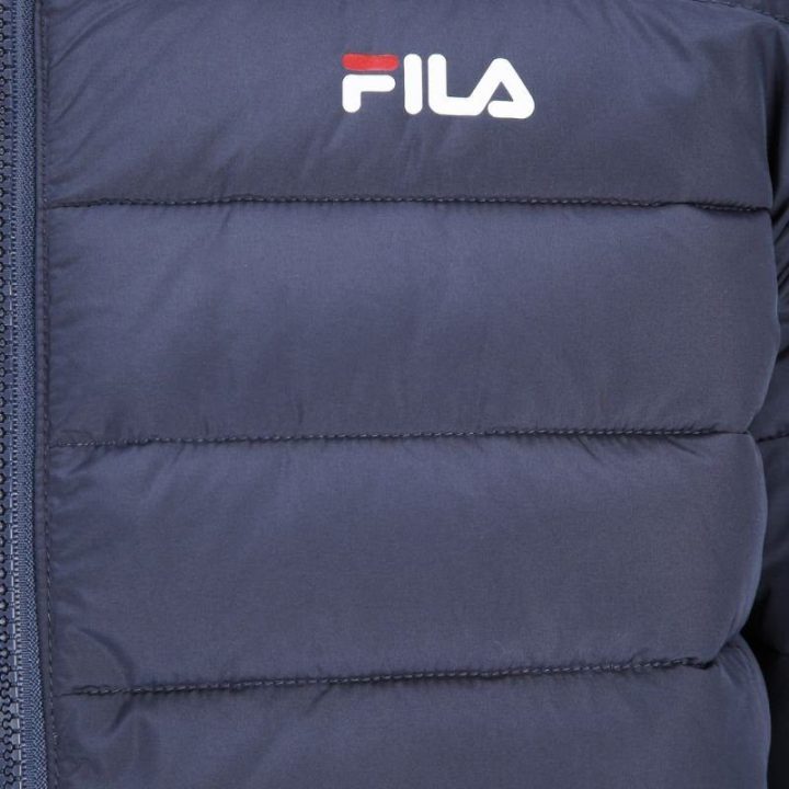 Vyriška vėjui atspari striukė FILA Butzbach, tamsiai mėlyna