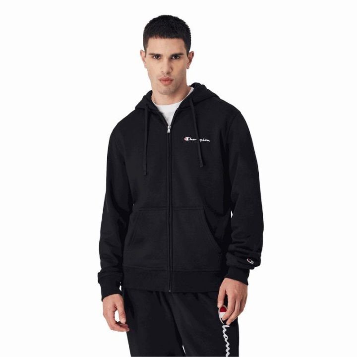 Vyriškas medvilninis džemperis su užtrauktuku Champion FULL ZIP HOODIE SWEATSHIRT