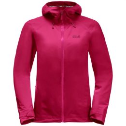 Moteriška neperšlampama striukė Jack Wolfskin Highest Peak, rožinė