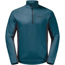 Vyriškas flisinis džemperis Jack Wolfskin Morobbia, mėlynas