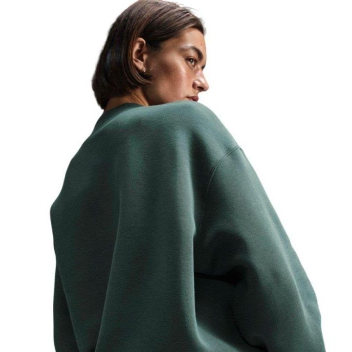 Moteriškas laisvo kirpimo džemperis Nike Tech Fleece, žalias