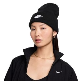 Megzta kepurė Nike Peak, juoda