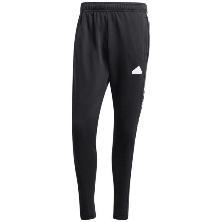 Vyriškos sportinės kelnės adidas House of Tiro Fleece, juodos