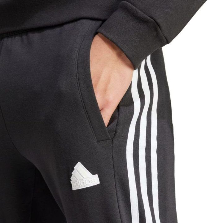 Vyriškos sportinės kelnės adidas House of Tiro Fleece, juodos