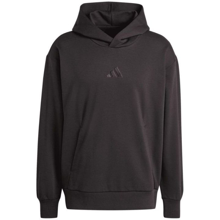 Vyriškas medvilninis džemperis adidas All Szn Fleece, juodas