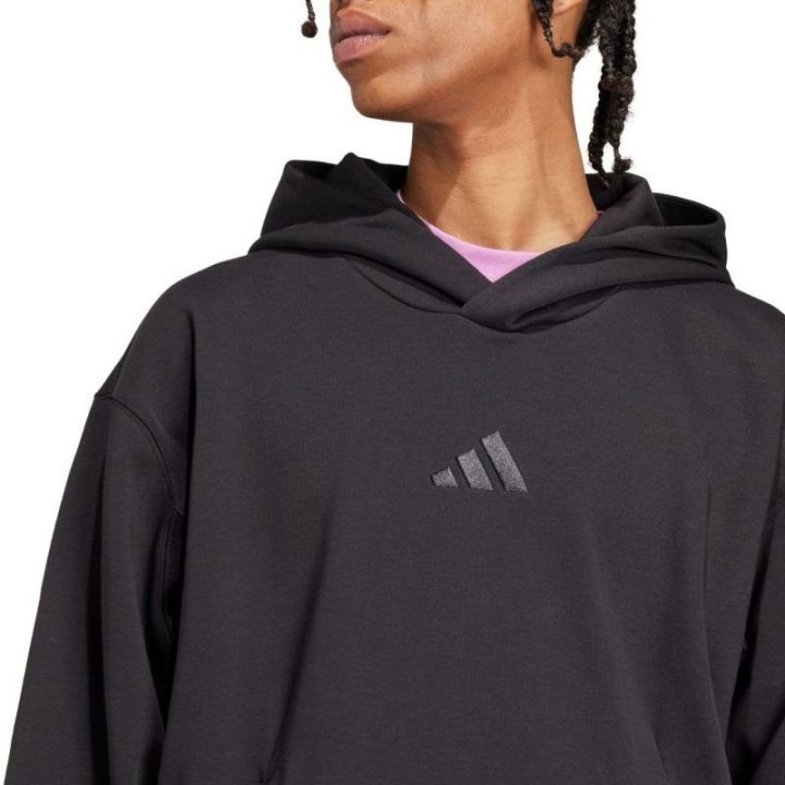 Vyriškas medvilninis džemperis adidas All Szn Fleece, juodas