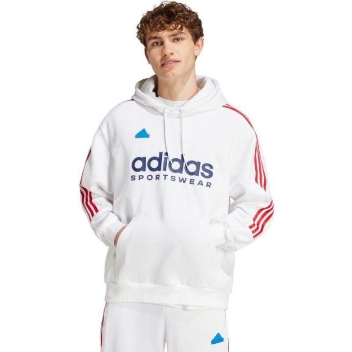 Vyriškas medvilninis džemperis su gobtuvu adidas House of Tiro Nations Pack