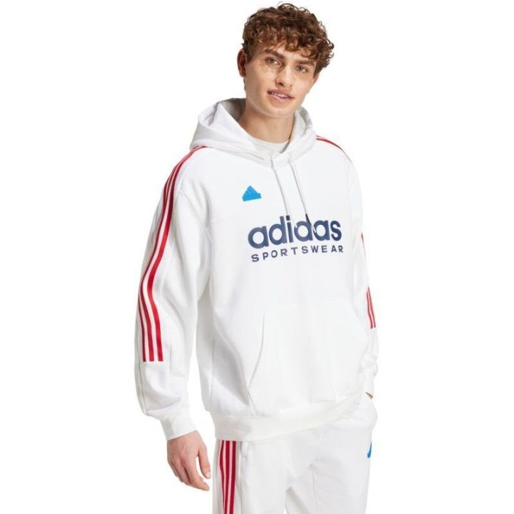 Vyriškas medvilninis džemperis su gobtuvu adidas House of Tiro Nations Pack