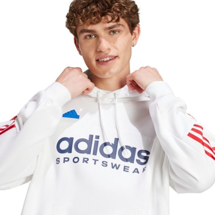 Vyriškas medvilninis džemperis su gobtuvu adidas House of Tiro Nations Pack