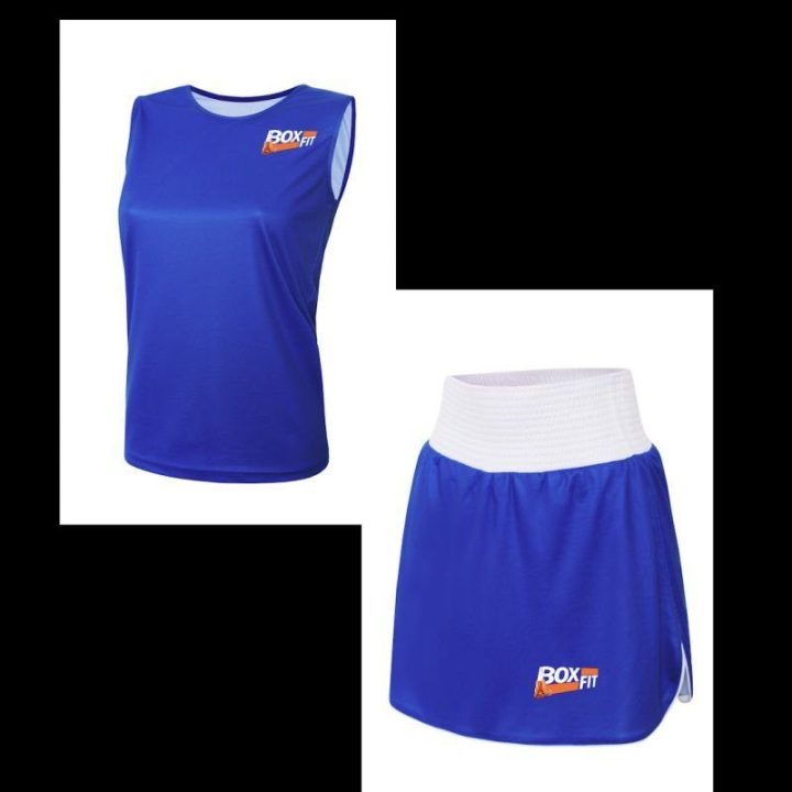 Moteriškas bokso marškinėlių ir sijono komplektas Boxfit
