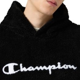 Vyriškas džemperis su gobtuvu Champion Hooded Top, juodas