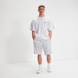 Vyriški medvilniniai marškinėliai laisvo kirpimo Ellesse, pilki