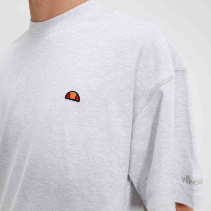 Vyriški medvilniniai marškinėliai laisvo kirpimo Ellesse, pilki