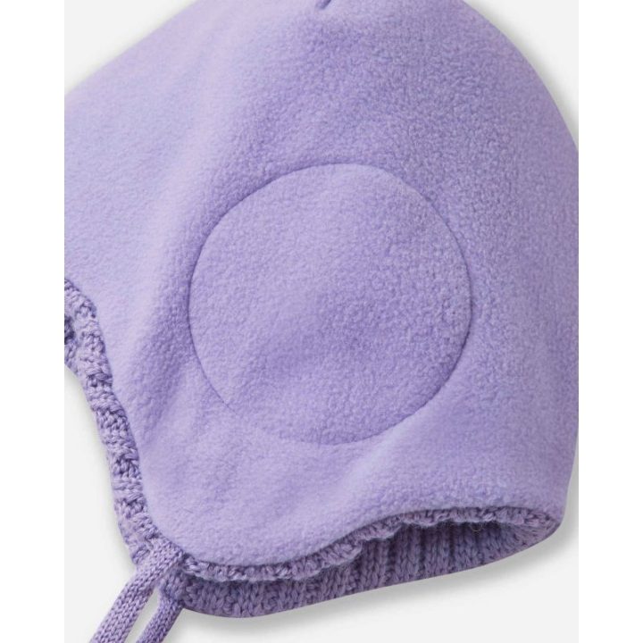 Vaikiška žieminė kepurė Reima Paljakka, violetinė
