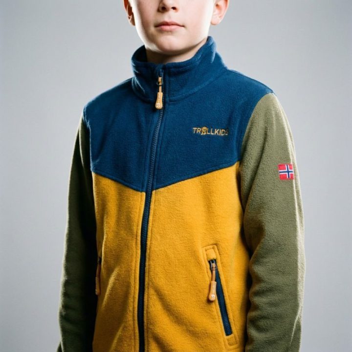 Vaikiška flisinė striukė Trollkids Oppdal XT