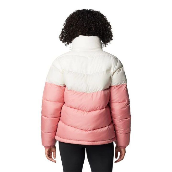 Moteriška striukė Columbia Puffect II Colorblock, rožinė